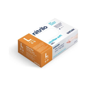 Rukavice nitril nepúdrované Santex L 100ks